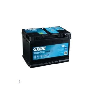 EXIDE EK700 L3 AGM START STOP 12V 70 Ah 760 A BATTERIE VOITURE